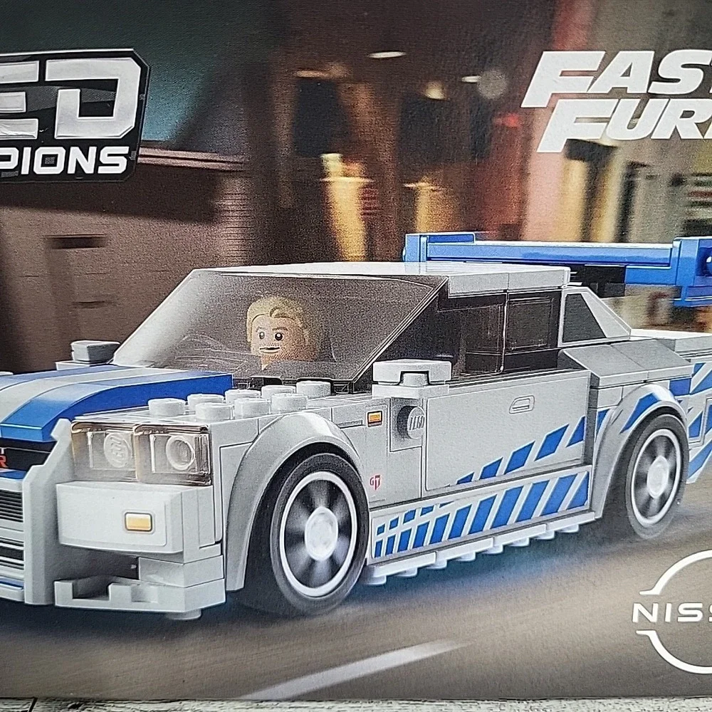 LEGO SPEED CHAMPIONS: 2‎ Fast 2 Furious Nissan Skyline GT-R (R34) (76917) NIB